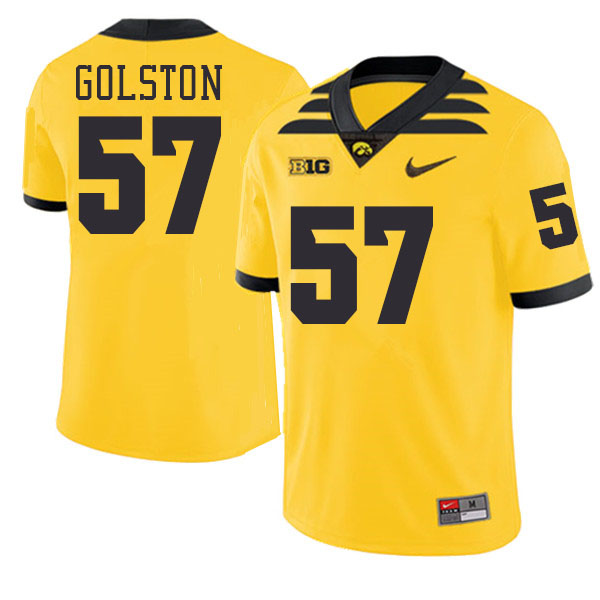 Chauncey Golston Iowa Jersey,University Of Iowa Hawkeyes Fotoball Uniforms,Jersey,Gears-Throwback